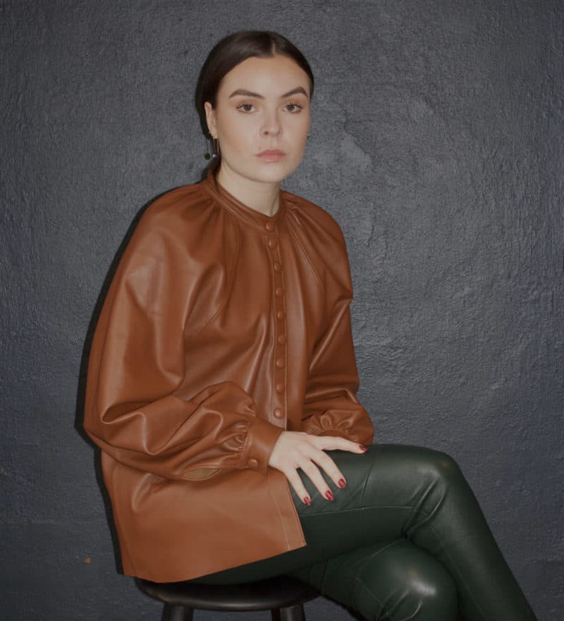 PAPRIKA Skindskjorte - Skindskjorte - Couture de Luxe