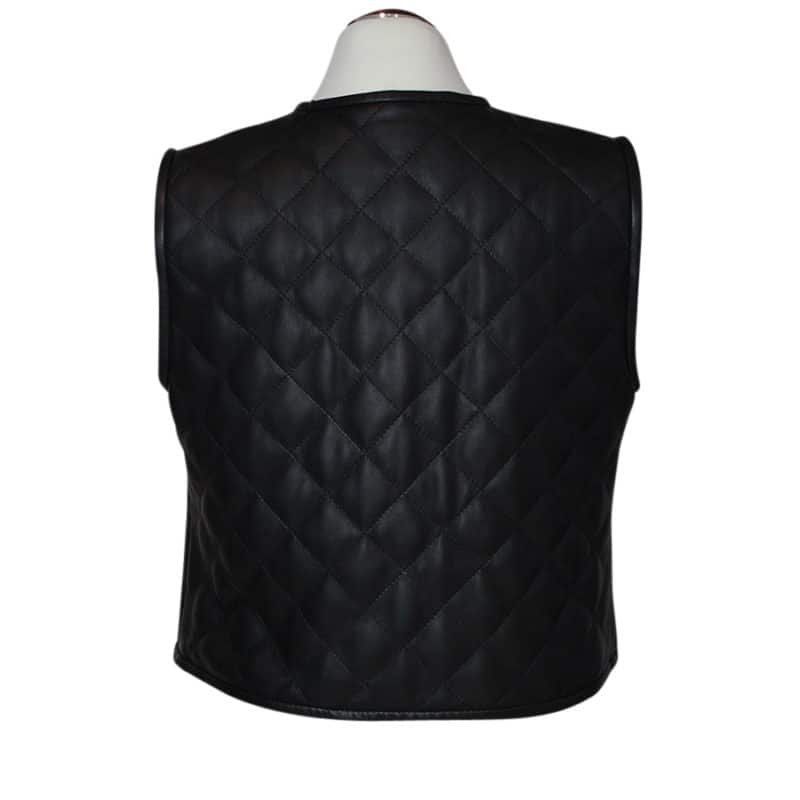 MYNTE Quilt - Quiltet Skind Vest - Couture de Luxe