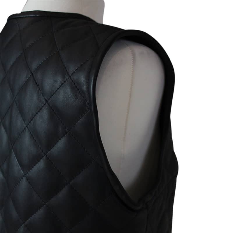 MYNTE Quilt - Quiltet Skind Vest - Couture de Luxe