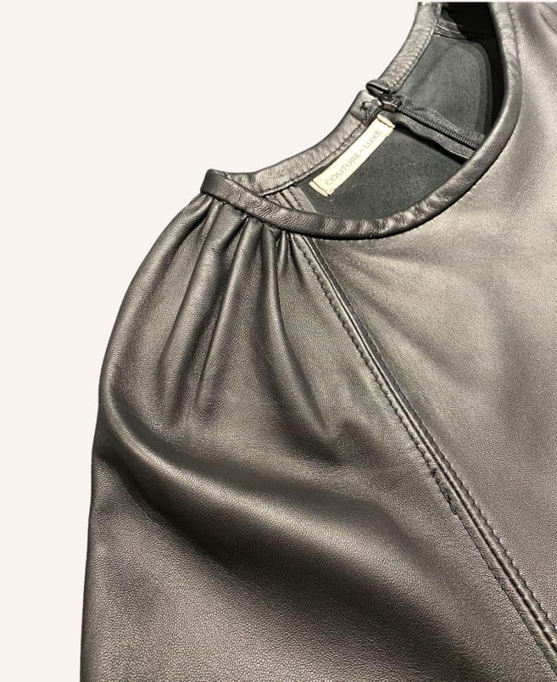 SERENA Sweatshirt - Sweatshirt i skind - Couture de Luxe